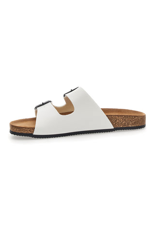 Pittarello Tierra Hausschuhe mit weißer Schnalle, 335038