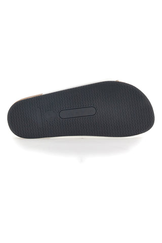 Pittarello Tierra Hausschuhe mit weißer Schnalle, 335038