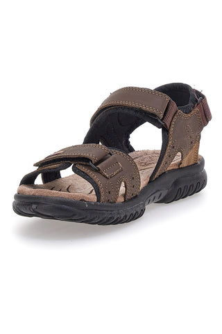 Braune Sportsandalen mit Lederinnensohle Marmaduke 3333