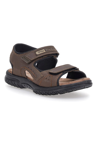 Braune Sportsandalen mit Lederinnensohle Marmaduke 2426