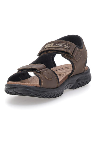 Braune Sportsandalen mit Lederinnensohle Marmaduke 2426