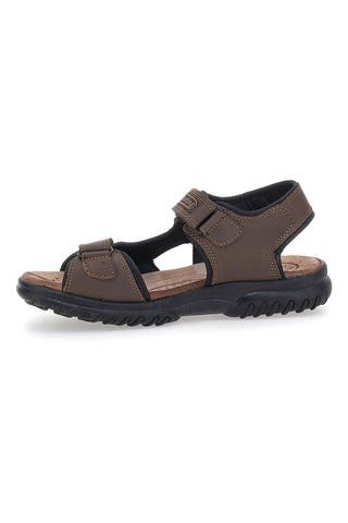 Braune Sportsandalen mit Lederinnensohle Marmaduke 2426