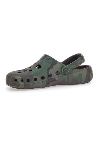 Ciabatte Clogs Camouflage in Gomma Woz 2