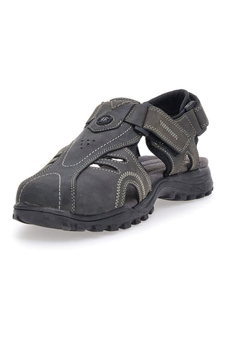 Fly Dinamic 99 Graue Sandalen mit geschlossener Zehenpartie