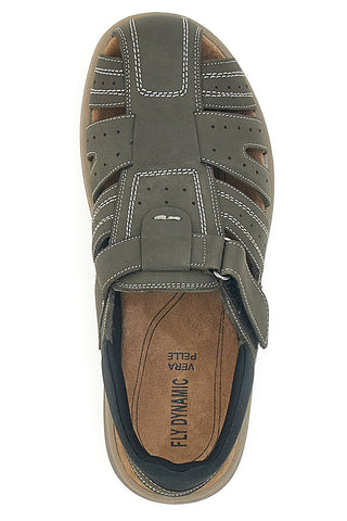 Fischersandalen Taupe aus echtem Leder Fly Dinamic 29