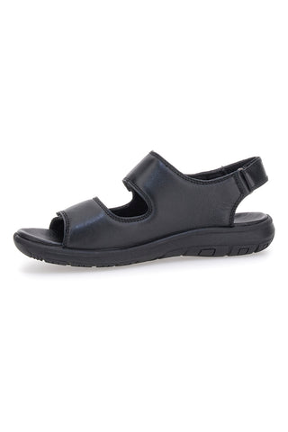 Sandali Neri Con Strappi in Velcro Fly Dinamic 102