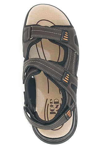 SANDALI MARRONI CON STRAPPO JOHES LAND 1306