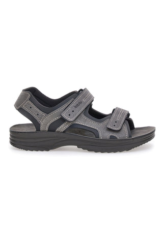 Graue Sandalen mit Klettverschluss, Inblu 28 RY