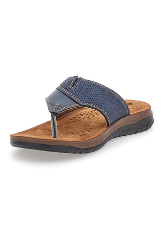 Ciabatte Infradito Blu Con Strass Inblu 10 Id