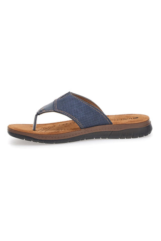 Blaue Flip-Flops mit Strasssteinen Inblu 10 Id