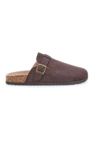 Braune Hausschuhe mit Schnalle ALTEMBERG 1310