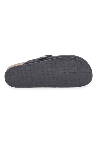 Schwarze Hausschuhe mit Schnalle GOODYEAR GY42030
