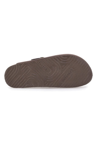 Superga 11700 braune Sabot-Hausschuhe