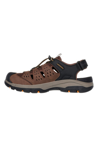 Sandali Marroni Con Punta Chiusa SKECHERS TRESMEN MENARD