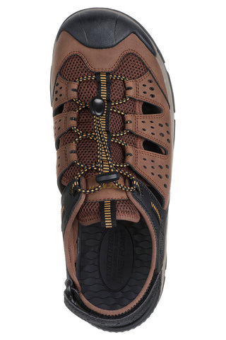 Sandali Marroni Con Punta Chiusa SKECHERS TRESMEN MENARD