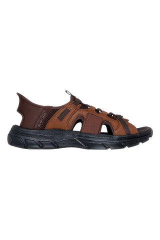 Skechers Hands Free Slip-ins Relaxed Fit Braune Sandalen: Revolted - Merrick