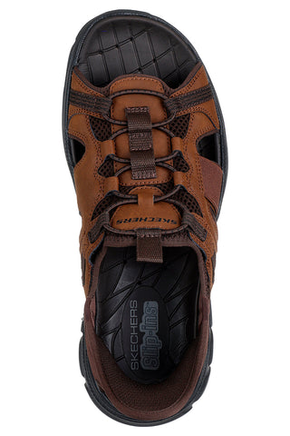 Skechers Hands Free Slip-ins Relaxed Fit Braune Sandalen: Revolted - Merrick