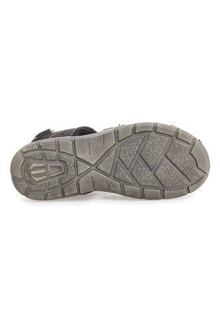 Braune Sandalen mit verstellbarem Riemen Känguru CA1013