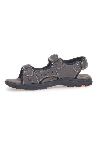 Canguro CA1002 Braune Sandalen mit verstellbarem Riemen für Herren