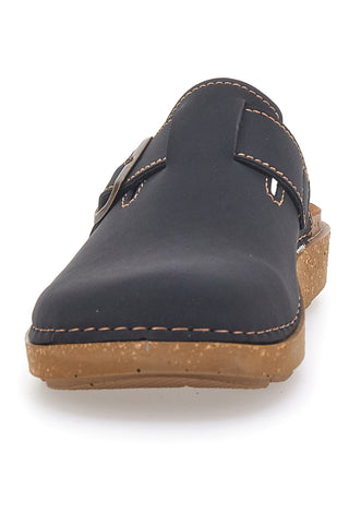 Ciabatte chiuse blu con fibbia e suola comfort Inblu 17MT