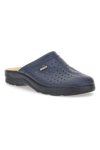 Fly Flot 82154 Blaue Berufshausschuhe mit anatomischem Fußbett