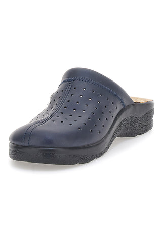 Fly Flot 82154 Blaue Berufshausschuhe mit anatomischem Fußbett