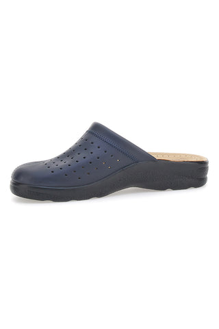 Fly Flot 82154 Blaue Berufshausschuhe mit anatomischem Fußbett