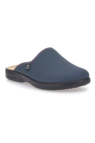 Anthrazitfarbener Slipper Made in Italy mit anatomischem Fußbett Fly Flot 7118
