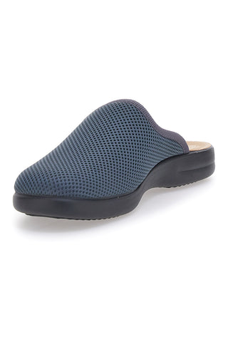 Anthrazitfarbener Slipper Made in Italy mit anatomischem Fußbett Fly Flot 7118