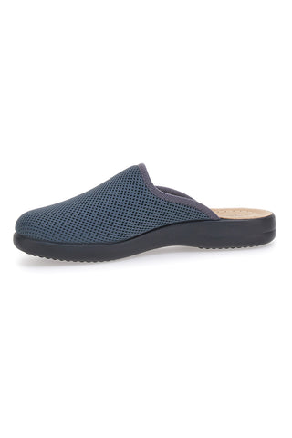 Anthrazitfarbener Slipper Made in Italy mit anatomischem Fußbett Fly Flot 7118