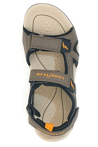 Sandali Sportivi Marroni con Velcro GOODYEAR GY31048