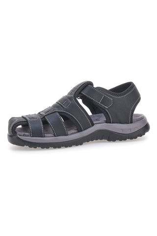 Sandali sportivi marroni con strappi regolabili Johes Land CNSS25T1