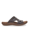 Braune Sandalen mit breitem Band Pittarello Eco 3512