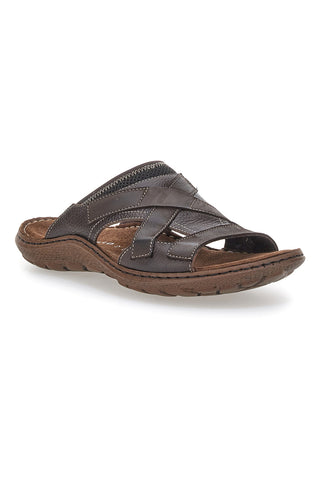 Sandali Marroni Con Fascia Ampia Pittarello Eco 3512