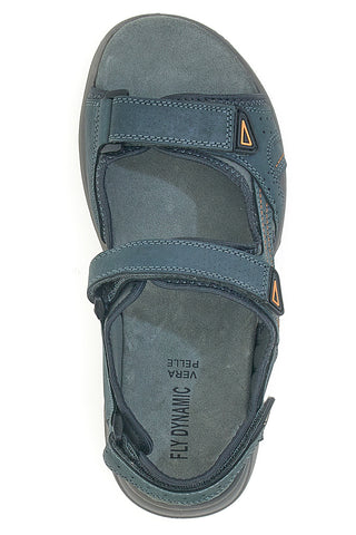 Sandali blu sportivi traforati con strappi Fly Dynamic FD505