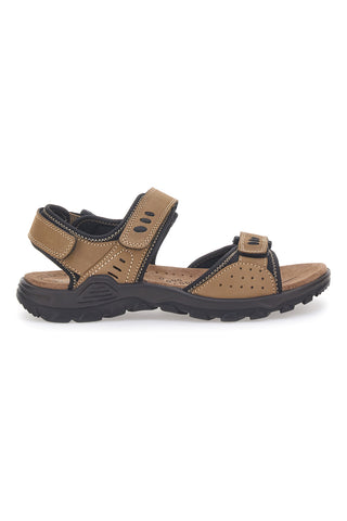 Fly Dynamic FD10 Braune sportliche Riemchensandalen