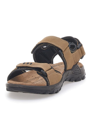 Sandali marroni sportivi con strappi Fly Dynamic FD10