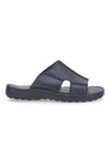 Ciabatte nere con fasce incrociate e suola comfort Claremorris 2014ZER