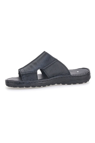 Ciabatte nere con fasce incrociate e suola comfort Claremorris 2014ZER