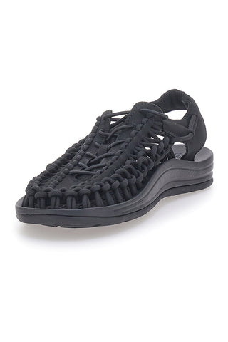 Schwarze gewebte Sandalen mit Seileffekt Gorpcore PITTARELLO TIERRA TOYA