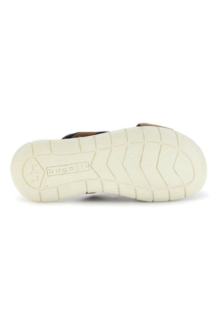 Sandali beige e marrone a fasce incrociate Bugatti 315A328614695310