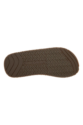 Braune Flip-Flops mit Stoffband Skechers Quill Sea Side