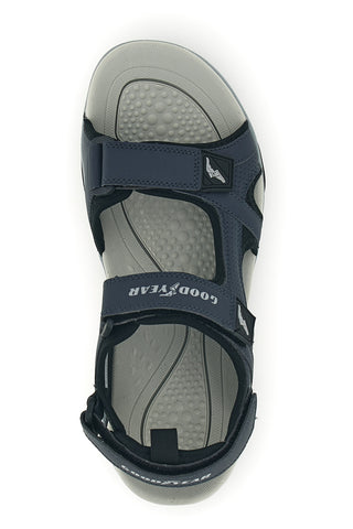 Blaue Sandalen mit Goodyear verstellbaren Verschlüssen GY31048