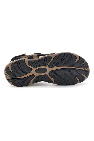 Braune Sandalen mit verstellbaren Verschlüssen Goodyear GY31048