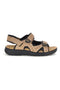 Beige verstellbare Riemchensandalen Jerpoint MR3105