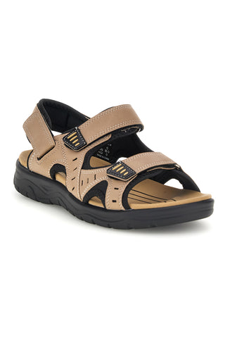 Beige verstellbare Riemchensandalen Jerpoint MR3105