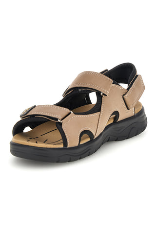 Beige verstellbare Riemchensandalen Jerpoint MR3105