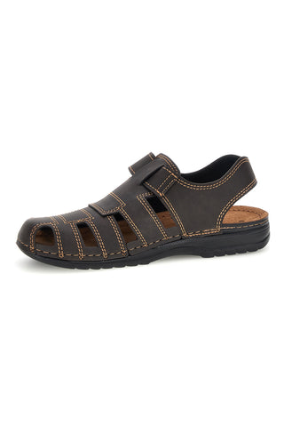 Braune Sandalen mit geschlossener Zehe Inblu 3522