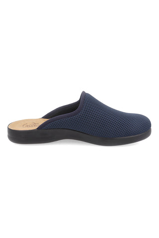 Blaue Hausschuhe mit anatomischem, rutschfestem Fußbett Fly Flot 90P70118FB