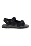 Schwarze Sandalen mit Klettverschluss Jerpoint CN6